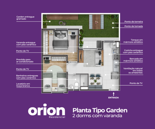 Galeria de Fotos - Orion Planta Tipo Garden