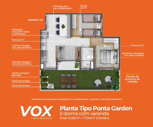 Galeria de Fotos - Vox Planta Tipo Ponta Garden