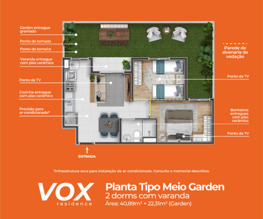 Galeria de Fotos - Vox Planta Tipo Meio Garden