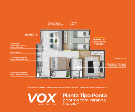Galeria de Fotos - Vox Planta Tipo Ponta
