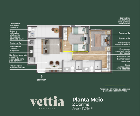 Galeria de Fotos - Planta_Meio_Vettia