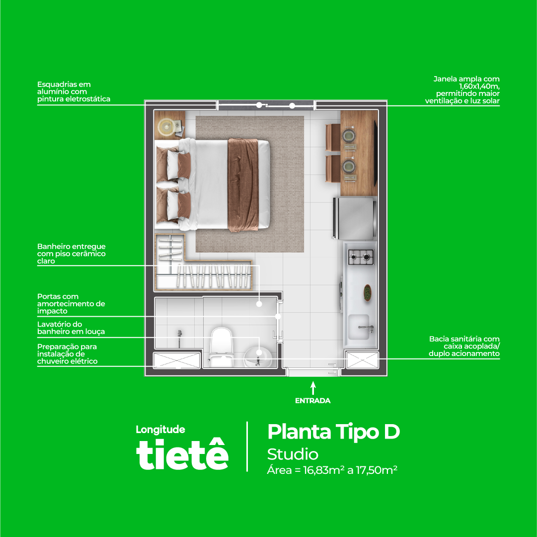 Planta Longitude Tietê, Tipo D