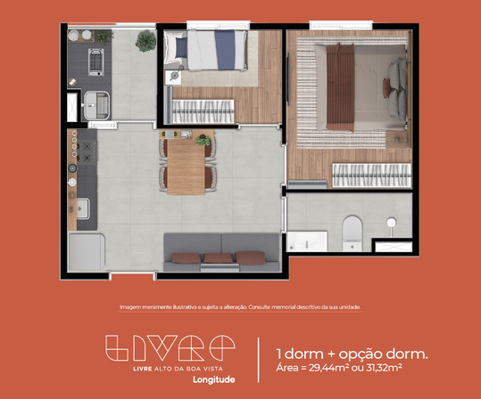 Galeria de Fotos - Planta_1dorm_dorm