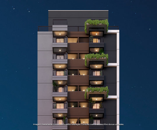 Galeria de Fotos - FICA_STO-AMARO_Fachada-Noturna_R02_HR