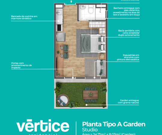 Galeria de Fotos - Planta_TipoA Garden