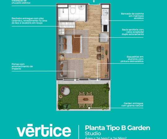 Galeria de Fotos - Planta_TipoB Garden
