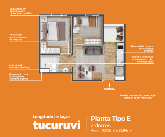 Galeria de Fotos - Tucuruvi_Planta_TipoE