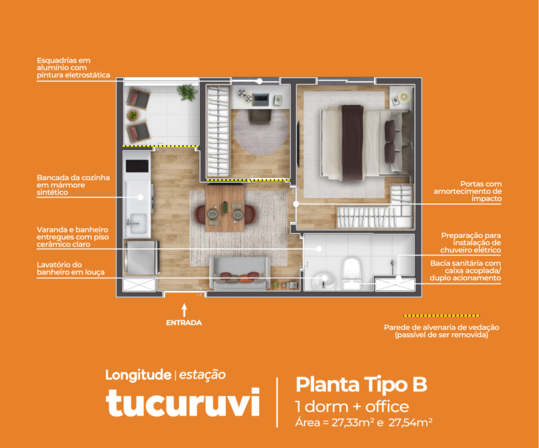 Galeria de Fotos - Tucuruvi_Planta_TipoB