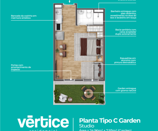 Galeria de Fotos - Planta_TipoC Garden